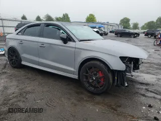 2018 Audi RS 3 z VIN WUABWGFF8J1904172, wystawiony jako Copart lot #57705255 z przebiegiem Nie podano mil oraz Szkody całkowita. Historia ofert i sprzedaży dostępna na DreamBid. Obrazek 4.
