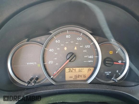 2014 Toyota Yaris L with VIN VNKKTUD36EA002386, listed as a Copart auction lot 42644315 with 168,476 mi miles and Salvage Title. Bid and sale history available at carsss.com. Image 9.