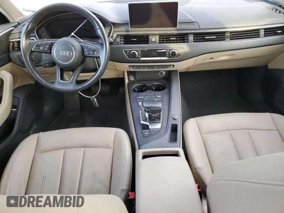 2017 Audi A4 Premium Plus with VIN WAULNAF49HN044735, listed as a Copart auction lot 78221004 with 82,535 mi miles and Salvage Title. Bid and sale history available at carsss.com. Image 8.