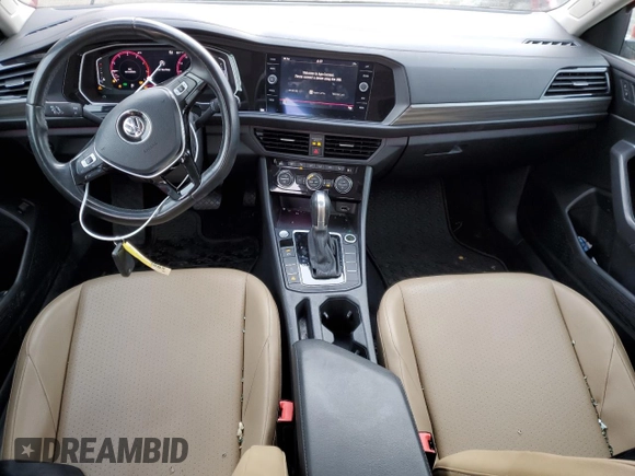 2019 Volkswagen Jetta SEL с VIN 3VWEB7BU9KM234529, выставлен на аукционе Copart как лот 48048385 с пробегом 56 081 миль миль и Списание • Salvage title. История ставок и продаж доступна на DreamBid. Изображение 8.