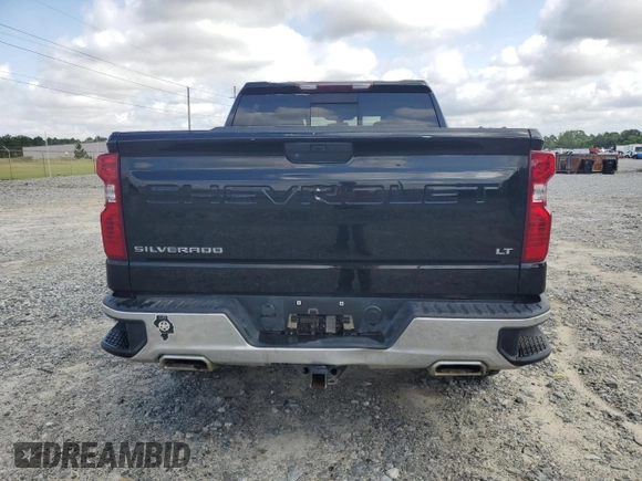 2021 Chevrolet Silverado 1500 LT with VIN 3GCUYDED2MG119375, listed as a Copart auction lot 54945035 with 131,460 mi miles and Clean Title. Bid and sale history available at DreamBid. Image 6.