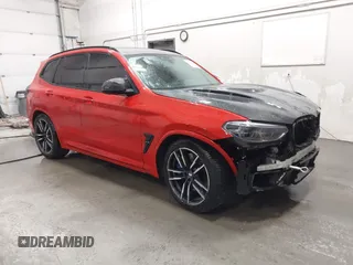 2020 BMW X3 M Competition with VIN 5YMTS0C07L9B17054, listed as a IAAI auction lot 42013972 with 32,620 mi miles and . Bid and sale history available at DreamBid. Image 1.