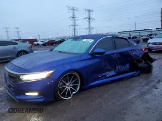 2019 Honda Accord Sport with VIN 1HGCV2E32KA024859, listed as a Copart auction lot 86628144 with 32,928 mi miles and Salvage title. Bid and sale history available at DreamBid. Image 1.