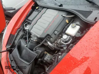 2016 Chevrolet Corvette 2LT with VIN 1G1YD3D72G5102468, listed as a Copart auction lot 74016444 with 0 mi miles and Salvage Title. Bid and sale history available at carsss.com. Image 11.