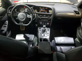 2015 Audi S4 Premium Plus with VIN WAUDGBFL0FA100965, listed as a Copart auction lot 47774185 with 112,002 mi miles and Salvage Title. Bid and sale history available at carsss.com. Image 8.