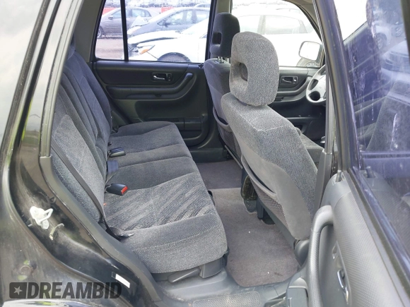 2001 Honda CR-V EX with VIN JHLRD186X1C038736, listed as a IAAI auction lot 42133407 with 222,378 mi miles. Bid and sale history available at carsss.com. Image 8.