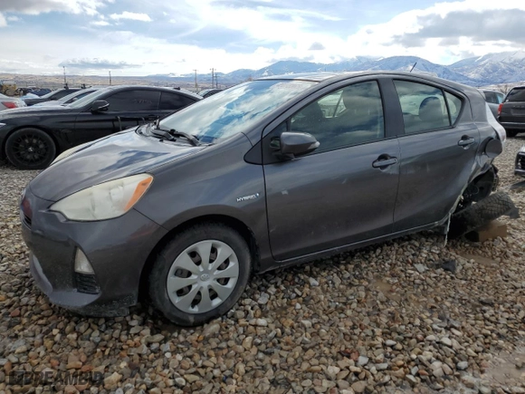 2013 Toyota Prius c One with VIN JTDKDTB35D1548758, listed as a Copart auction lot 48073065 with NaN miles and Salvage Title. Bid and sale history available at carsss.com. Image 1.