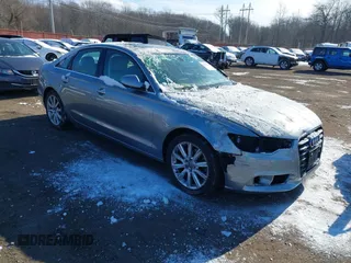 2013 Audi A6 2.0T Premium Plus with VIN WAUGFAFC1DN078796, listed as a IAAI auction lot 41363820 with 95,524 mi miles. Bid and sale history available at carsss.com. Image 1.