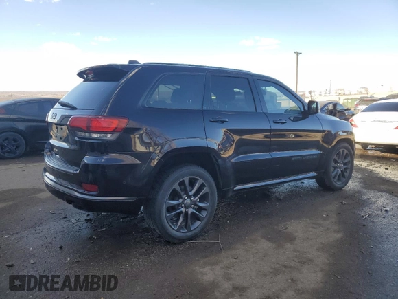 2019 Jeep Grand Cherokee Overland with VIN 1C4RJFCT9KC567905, listed as a Copart auction lot 88793685 with 47,571 mi miles and Salvage Title. Bid and sale history available at carsss.com. Image 3.