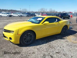2013 Chevrolet Camaro LS with VIN 2G1FA1E33D9140807, listed as a IAAI auction lot 41740307 with 127,463 mi miles. Bid and sale history available at carsss.com. Image 2.