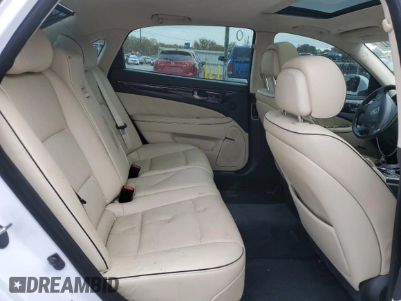 2015 Hyundai Equus Ultimate z VIN KMHGH4JH3FU099414, wystawiony jako Copart lot #83268144 z przebiegiem 133 560 mil mil oraz Szkoda całkowita • Salvage title. Historia ofert i sprzedaży dostępna na DreamBid. Obrazek 11.