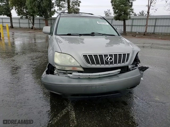 2003 Lexus RX 300 with VIN JTJGF10U530161211, listed as a Copart auction lot 48042595 with 104,485 mi miles and Salvage Title. Bid and sale history available at carsss.com. Image 10.