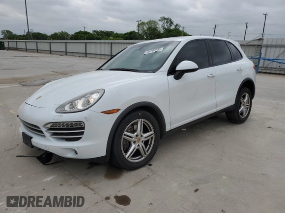 2014 Porsche Cayenne with VIN WP1AA2A26ELA97481, listed as a Copart auction lot 53707755 with 185,787 mi miles and Salvage title. Bid and sale history available at DreamBid. Image 1.