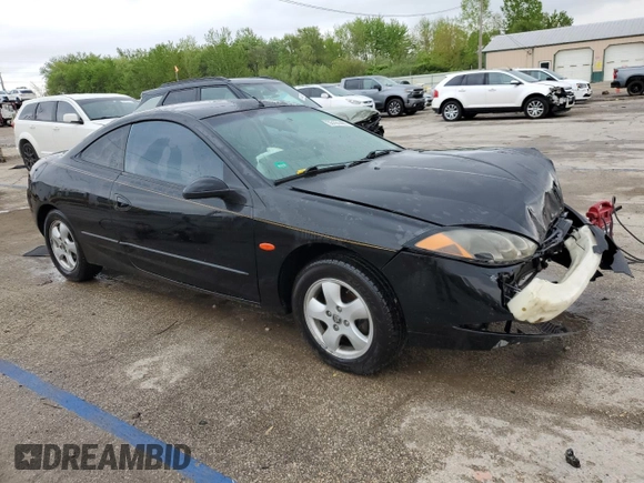 1999 Mercury Cougar z VIN 1ZWFT61L2X5621727, wystawiony jako Copart lot #55101495 z przebiegiem Nie podano mil oraz Szkoda całkowita • Salvage title. Historia ofert i sprzedaży dostępna na DreamBid. Obrazek 4.