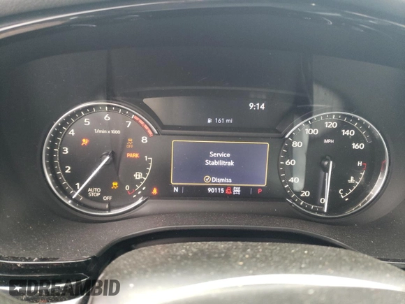 2021 Cadillac XT6 Premium Luxury with VIN 1GYKPDRS9MZ209989, listed as a Copart auction lot 64770124 with 90,115 mi miles and Non Repairable. Bid and sale history available at carsss.com. Image 9.