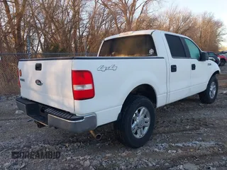 2008 Ford F-150 XLT with VIN 1FTPW14568FB11119, listed as a IAAI auction lot 41654772 with 136,426 mi miles. Bid and sale history available at carsss.com. Image 4.