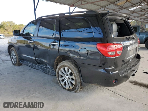 2014 Toyota Sequoia Limited with VIN 5TDKY5G17ES054073, listed as a Copart auction lot 82016964 with 193,040 mi miles and Salvage Title. Bid and sale history available at carsss.com. Image 2.