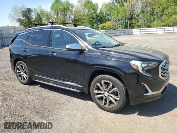 2018 GMC Terrain Denali z VIN 3GKALXEX7JL246448, wystawiony jako Copart lot #53949985 z przebiegiem 110 288 mil mil oraz Szkoda całkowita • Salvage title. Historia ofert i sprzedaży dostępna na DreamBid. Obrazek 4.