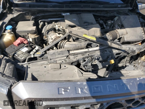 2022 Nissan Frontier SV with VIN 1N6ED1EJ1NN676305, listed as a Copart auction lot 50247215 with 56,252 mi miles and Salvage title. Bid and sale history available at DreamBid. Image 12.
