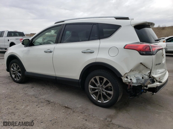 2018 Toyota RAV4 Limited with VIN JTMDFREV1JJ738071, listed as a Copart auction lot 49482175 with 57,506 mi miles and Salvage Title. Bid and sale history available at carsss.com. Image 2.