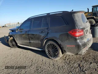 2017 Mercedes-Benz GLS 63 AMG with VIN 4JGDF7FE5HA765976, listed as a Copart auction lot 47546314 with 76,737 mi miles and . Bid and sale history available at DreamBid. Image 2.