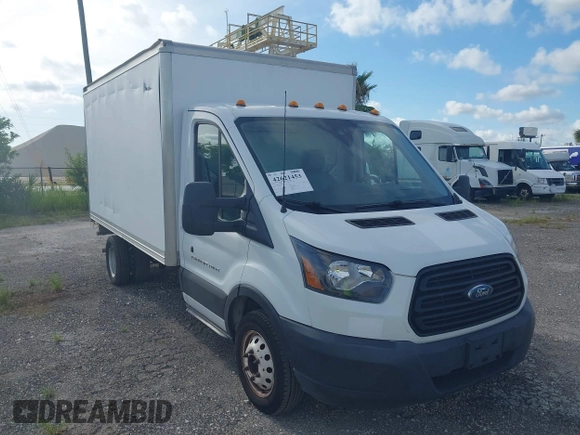 2019 Ford Transit with VIN 1FDBF8ZMXKKA68224, listed as a IAAI auction lot 42621453 with 107,981 mi miles and . Bid and sale history available at DreamBid. Image 6.
