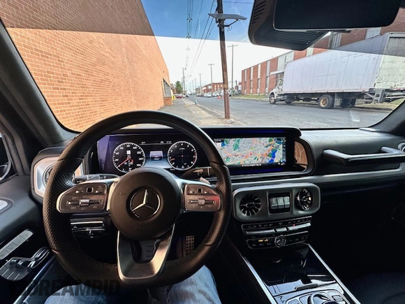 2023 Mercedes-Benz G 550 with VIN W1NYC6BJ8PX461153, listed as a Copart auction lot 80594484 with 15,655 mi miles and Non Repairable. Bid and sale history available at DreamBid. Image 11.