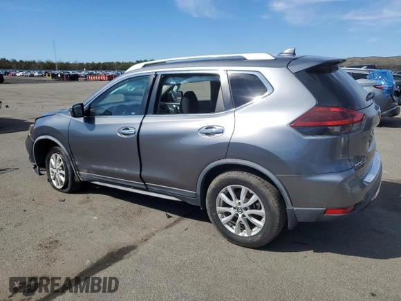 2018 Nissan Rogue SV with VIN KNMAT2MVXJP617573, listed as a Copart auction lot 49113385 with 41,255 mi miles and Salvage Title. Bid and sale history available at carsss.com. Image 2.