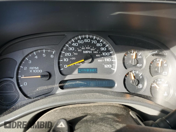 2004 Chevrolet Tahoe LS with VIN 1GNEC13V04J301594, listed as a Copart auction lot 46288965 with 130,617 mi miles and Salvage Title. Bid and sale history available at carsss.com. Image 9.