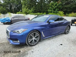 2019 Infiniti Q60 Luxe with VIN JN1EV7EK1KM230283, listed as a Copart auction lot 62482075 with 72,579 mi miles and Clean title. Bid and sale history available at DreamBid. Image 1.