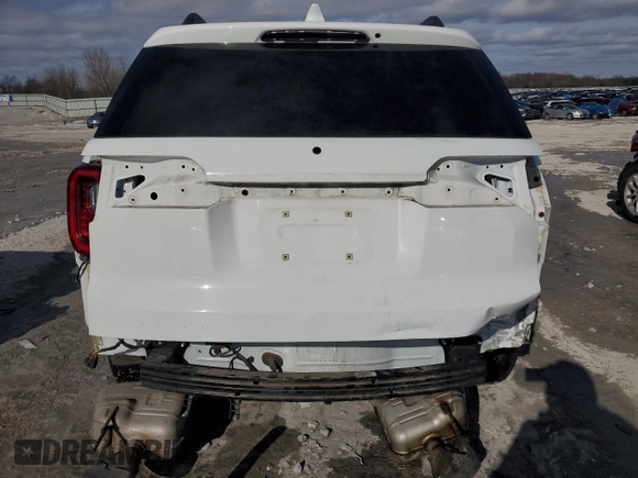 2020 GMC Acadia SLT with VIN 1GKKNML45LZ168723, listed as a Copart auction lot 44224705 with 87,430 mi miles and Salvage Title. Bid and sale history available at DreamBid. Image 6.