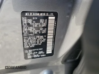 2015 Nissan Quest SV with VIN JN8AE2KP7F9120821, listed as a Copart auction lot 53998065 with 106,702 mi miles and Salvage Title. Bid and sale history available at carsss.com. Image 14.