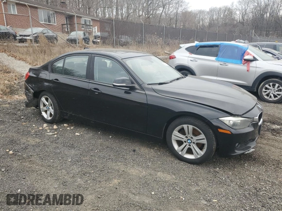 2015 BMW 3 Series 328i with VIN WBA3A5G51FNS88208, listed as a Copart auction lot 50377065 with 104,932 mi miles and Salvage Title. Bid and sale history available at carsss.com. Image 4.