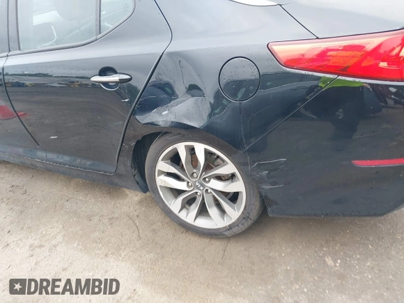 2014 Kia Optima SX Turbo with VIN 5XXGR4A61EG294366, listed as a IAAI auction lot 42540516 with 195,335 mi miles and . Bid and sale history available at DreamBid. Image 6.