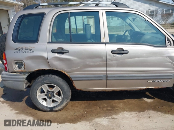 2002 Chevrolet Tracker with VIN 2CNBJ13C026911257, listed as a IAAI auction lot 41760465 with 135,549 mi miles and . Bid and sale history available at DreamBid. Image 19.