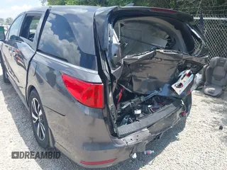 2018 Honda Odyssey Elite with VIN 5FNRL6H95JB087952, listed as a IAAI auction lot 42579817 with 96,577 mi miles and . Bid and sale history available at DreamBid. Image 18.