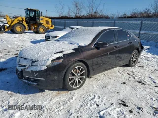2016 Acura TLX V6 with VIN 19UUB2F3XGA009948, listed as a Copart auction lot 89319365 with 112,232 mi miles and Salvage Title. Bid and sale history available at carsss.com. Image 1.