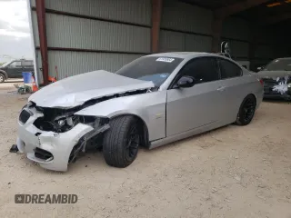 2011 BMW 3 Series 335is with VIN WBAKG1C50BE599437, listed as a Copart auction lot 61936864 with 165,046 mi miles and Salvage Title. Bid and sale history available at carsss.com. Image 1.