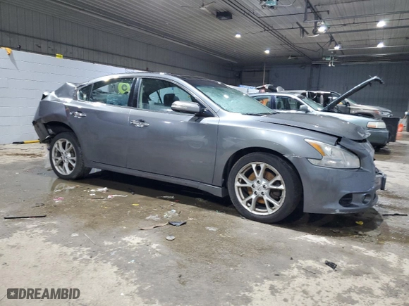 2014 Nissan Maxima 3.5 SV with VIN 1N4AA5AP3EC497311, listed as a Copart auction lot 83684264 with 131,463 mi miles and Salvage Title. Bid and sale history available at carsss.com. Image 4.