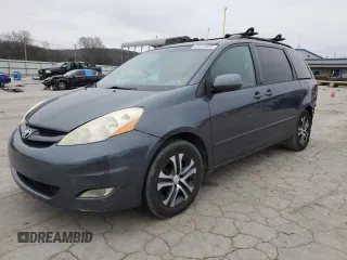 2007 Toyota Sienna XLE with VIN 5TDZK22C47S037807, listed as a Copart auction lot 87578695 with 180,050 mi miles and Clean Title. Bid and sale history available at carsss.com. Image 1.