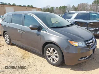 2016 Honda Odyssey EX-L with VIN 5FNRL5H61GB099699, listed as a IAAI auction lot 41807964 with 67,041 mi miles and . Bid and sale history available at DreamBid. Image 1.