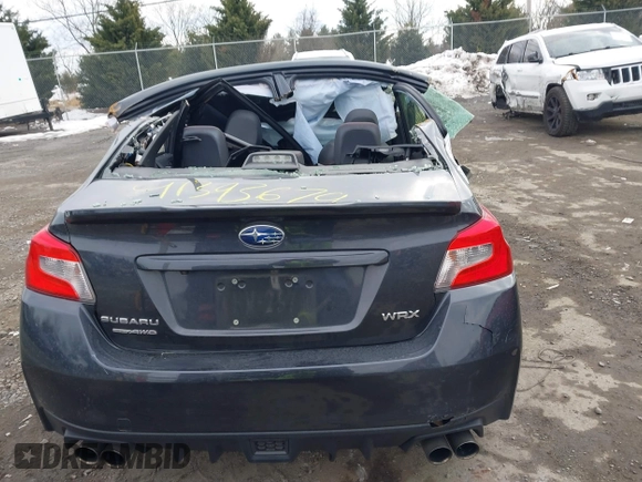 2019 Subaru WRX Limited with VIN JF1VA1N67K8811133, listed as a IAAI auction lot 41393679 with 1 mi miles. Bid and sale history available at carsss.com. Image 16.
