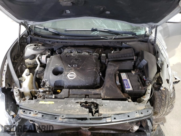 2013 Nissan Maxima SV с VIN 1N4AA5AP5DC838318, выставлен на аукционе Copart как лот 49943905 с пробегом Не указан миль и Списание • Salvage title. История ставок и продаж доступна на DreamBid. Изображение 12.