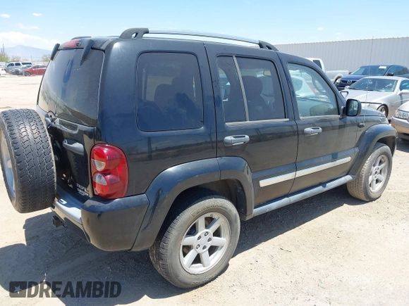 2005 Jeep Liberty Limited with VIN 1J4GL58K05W678660, listed as a IAAI auction lot 42624587 with 135,214 mi miles and . Bid and sale history available at DreamBid. Image 4.