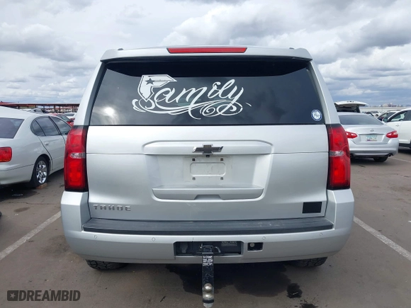 2018 Chevrolet Tahoe LT with VIN 1GNSCBKC2JR115318, listed as a IAAI auction lot 41809253 with 107,217 mi miles. Bid and sale history available at carsss.com. Image 16.