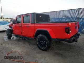 2022 Jeep Gladiator Sport S z VIN 1C6HJTAG8NL149010, wystawiony jako Copart lot #76550524 z przebiegiem 15 181 mil mil oraz Szkoda całkowita • Salvage title. Historia ofert i sprzedaży dostępna na DreamBid. Obrazek 2.