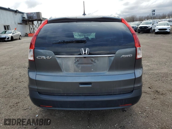 2013 Honda CR-V EX-L with VIN 2HKRM4H75DH618668, listed as a Copart auction lot 51137975 with 115,237 mi miles and Non Repairable. Bid and sale history available at carsss.com. Image 6.