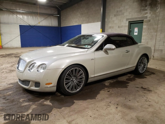 2010 Bentley Continental GT with VIN SCBDP3ZA3AC063350, listed as a Copart auction lot 44031934 with 42,573 mi miles and . Bid and sale history available at DreamBid. Image 1.