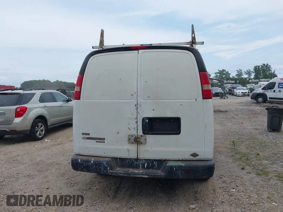 2011 Chevrolet Express Cargo with VIN 1GCWGFCA4B1172655, listed as a IAAI auction lot 42451763 with 326,327 mi miles and . Bid and sale history available at DreamBid. Image 16.