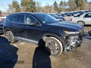 2020 Hyundai Santa Fe SEL with VIN 5NMS3CAAXLH275078, listed as a Copart auction lot 42178595 with 49,491 mi miles and Salvage Title. Bid and sale history available at carsss.com. Image 4.